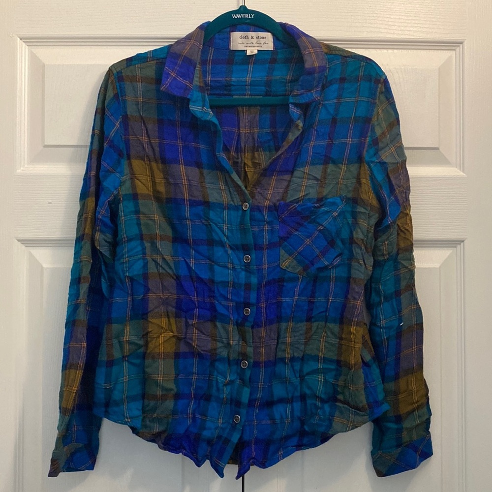 Anthropologie button down shirt